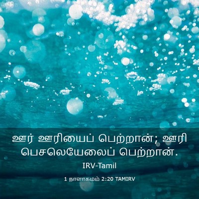 Picture 03 - 1 நாளாகமம் 2:20 TAMIRV - ஊர் ஊரியைப் - Bible Verse Picture