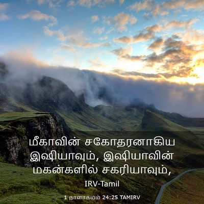 Picture 03 - 1 நாளாகமம் 24:25 TAMIRV - மீகாவின் - Bible Verse Picture