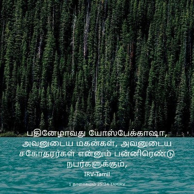 Picture 03 - 1 நாளாகமம் 25:24 TAMIRV - பதினேழாவது - Bible Verse Picture