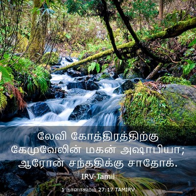 Picture 03 - 1 நாளாகமம் 27:17 TAMIRV - லேவி - Bible Verse Picture