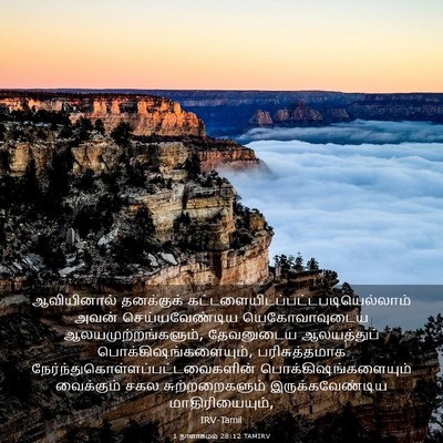 Picture 03 - 1 நாளாகமம் 28:12 TAMIRV - ஆவியினால் - Bible Verse Picture