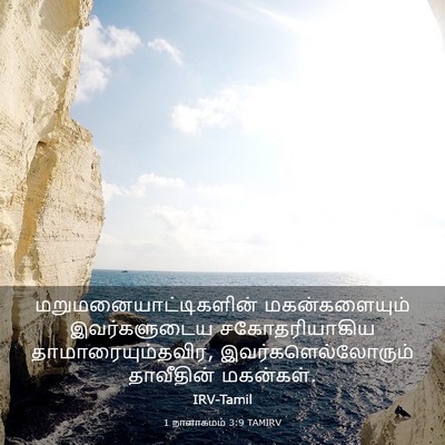 Picture 03 - 1 நாளாகமம் 3:9 TAMIRV -  - Bible Verse Picture
