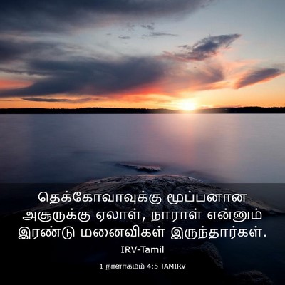 Picture 03 - 1 நாளாகமம் 4:5 TAMIRV - தெக்கோவாவுக்கு - Bible Verse Picture