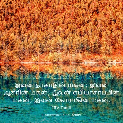 Picture 03 - 1 நாளாகமம் 6:37 TAMIRV - இவன் தாகாதின் - Bible Verse Picture