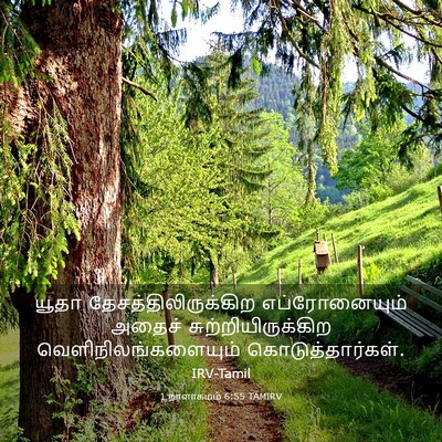 Picture 03 - 1 நாளாகமம் 6:55 TAMIRV - யூதா - Bible Verse Picture