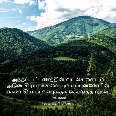 Picture 03 - 1 நாளாகமம் 6:56 TAMIRV - அந்தப் - Bible Verse Picture