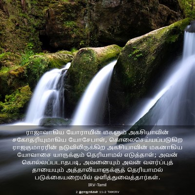 Picture 03 - 2 இராஜாக்கள் 11:2 TAMIRV - ராஜாவாகிய - Bible Verse Picture