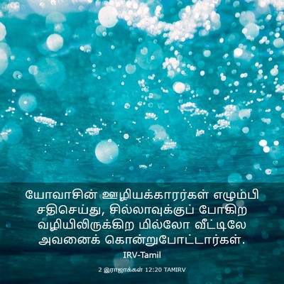 Picture 03 - 2 இராஜாக்கள் 12:20 TAMIRV - யோவாசின் - Bible Verse Picture