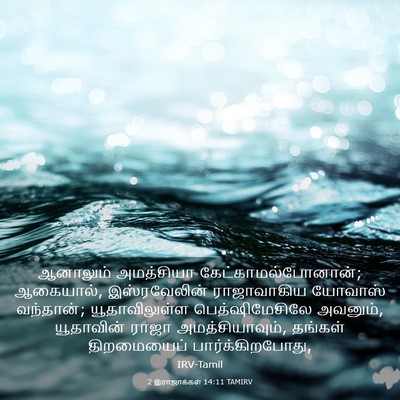Picture 03 - 2 இராஜாக்கள் 14:11 TAMIRV - ஆனாலும் அமத்சியா - Bible Verse Picture