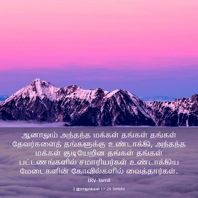 Picture 03 - 2 இராஜாக்கள் 17:29 TAMIRV - ஆனாலும் அந்தந்த - Bible Verse Picture