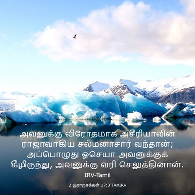 Picture 03 - 2 இராஜாக்கள் 17:3 TAMIRV - அவனுக்கு விரோதமாக - Bible Verse Picture