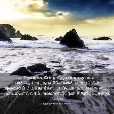 Picture 03 - 2 இராஜாக்கள் 25:5 TAMIRV - கல்தேயரின் - Bible Verse Picture