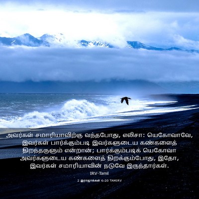 Picture 03 - 2 இராஜாக்கள் 6:20 TAMIRV - அவர்கள் - Bible Verse Picture