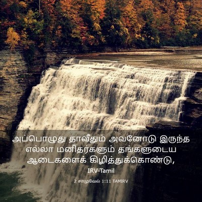 Picture 03 - 2 சாமுவேல் 1:11 TAMIRV - அப்பொழுது - Bible Verse Picture