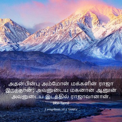 Picture 03 - 2 சாமுவேல் 10:1 TAMIRV - அதன்பின்பு - Bible Verse Picture