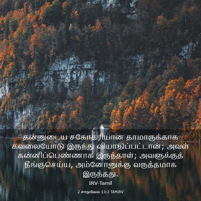 Picture 03 - 2 சாமுவேல் 13:2 TAMIRV - தன்னுடைய - Bible Verse Picture