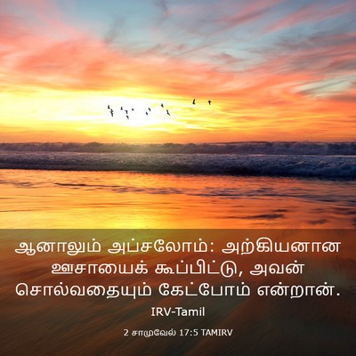 Picture 03 - 2 சாமுவேல் 17:5 TAMIRV - ஆனாலும் அப்சலோம்: - Bible Verse Picture