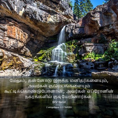 Picture 03 - 2 சாமுவேல் 2:3 TAMIRV - மேலும், தன்னோடு - Bible Verse Picture