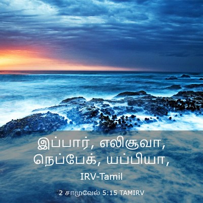 Picture 03 - 2 சாமுவேல் 5:15 TAMIRV - இப்பார், எலிசூவா, - Bible Verse Picture