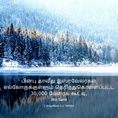 Picture 03 - 2 சாமுவேல் 6:1 TAMIRV - பின்பு தாவீது - Bible Verse Picture