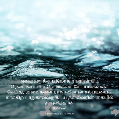 Picture 03 - 2 நாளாகமம் 12:10 TAMIRV - அவைகளுக்கு பதிலாக - Bible Verse Picture