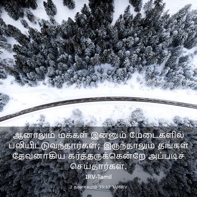 Picture 03 - 2 நாளாகமம் 33:17 TAMIRV - ஆனாலும் மக்கள் - Bible Verse Picture