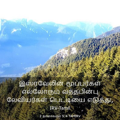 Picture 03 - 2 நாளாகமம் 5:4 TAMIRV - இஸ்ரவேலின் - Bible Verse Picture