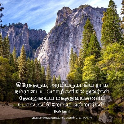 Picture 03 - அப்போஸ்தலருடைய நடபடிகள் 2:11 TAMIRV - கிரேத்தரும், - Bible Verse Picture