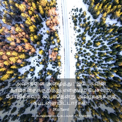 Picture 03 - அப்போஸ்தலருடைய நடபடிகள் 4:18 TAMIRV - அவர்களை அழைத்து: - Bible Verse Picture