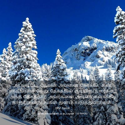 Picture 03 - அப்போஸ்தலருடைய நடபடிகள் 7:6 TAMIRV - அப்படியே, தேவன் - Bible Verse Picture