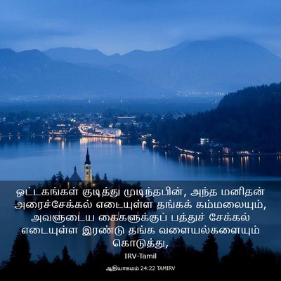 Picture 03 - ஆதியாகமம் 24:22 TAMIRV - ஒட்டகங்கள் - Bible Verse Picture