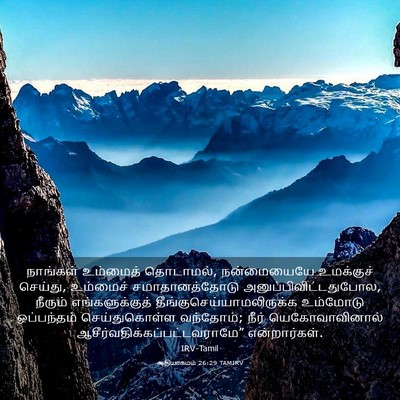 Picture 03 - ஆதியாகமம் 26:29 TAMIRV - நாங்கள் உம்மைத் - Bible Verse Picture