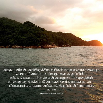 Picture 03 - ஆதியாகமம் 43:14 TAMIRV - அந்த மனிதன், - Bible Verse Picture
