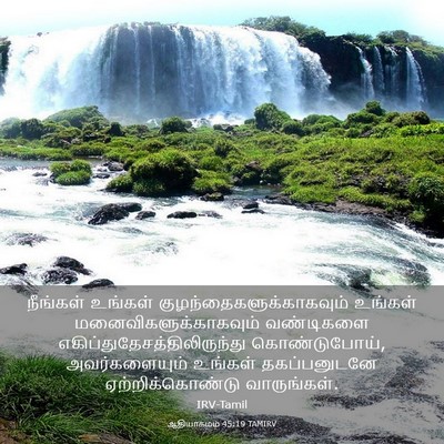 Picture 03 - ஆதியாகமம் 45:19 TAMIRV - நீங்கள் உங்கள் - Bible Verse Picture