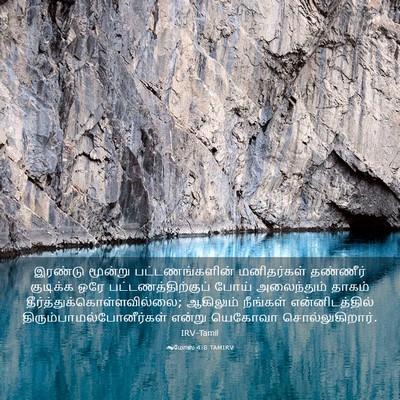 Picture 03 - ஆமோஸ் 4:8 TAMIRV - இரண்டு மூன்று - Bible Verse Picture
