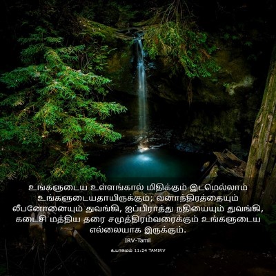 Picture 03 - உபாகமம் 11:24 TAMIRV - உங்களுடைய - Bible Verse Picture