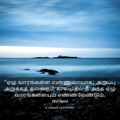 Picture 03 - உபாகமம் 16:9 TAMIRV - “ஏழு வாரங்களை - Bible Verse Picture