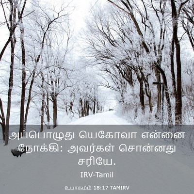 Picture 03 - உபாகமம் 18:17 TAMIRV - அப்பொழுது யெகோவா - Bible Verse Picture