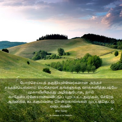 Picture 03 - உபாகமம் 2:14 TAMIRV - போர்செய்யத் - Bible Verse Picture