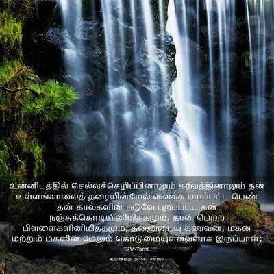 Picture 03 - உபாகமம் 28:56 TAMIRV - உன்னிடத்தில் - Bible Verse Picture