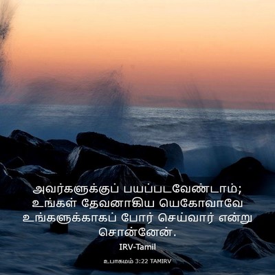 Picture 03 - உபாகமம் 3:22 TAMIRV - அவர்களுக்குப் - Bible Verse Picture