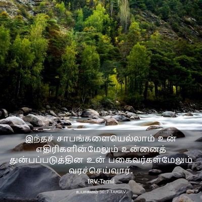 Picture 03 - உபாகமம் 30:7 TAMIRV - இந்தச் - Bible Verse Picture