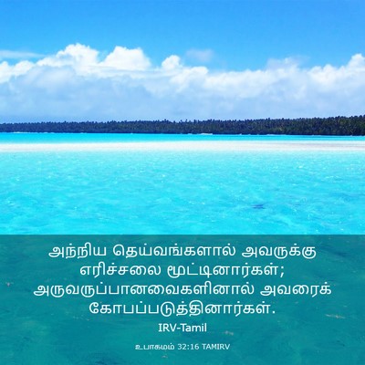 Picture 03 - உபாகமம் 32:16 TAMIRV - அந்நிய - Bible Verse Picture