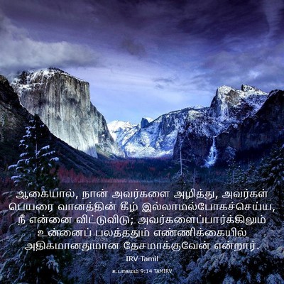 Picture 03 - உபாகமம் 9:14 TAMIRV - ஆகையால், நான் - Bible Verse Picture