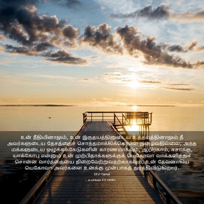 Picture 03 - உபாகமம் 9:5 TAMIRV - உன் நீதியினாலும், - Bible Verse Picture