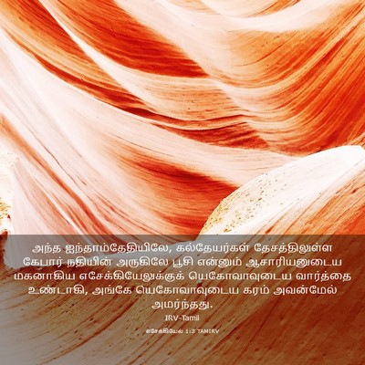 Picture 03 - எசேக்கியேல் 1:3 TAMIRV - அந்த - Bible Verse Picture