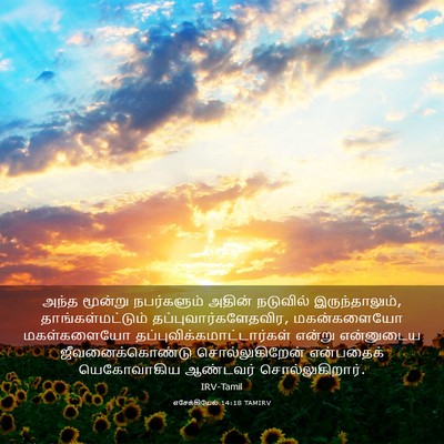 Picture 03 - எசேக்கியேல் 14:18 TAMIRV - அந்த மூன்று - Bible Verse Picture