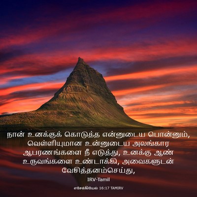 Picture 03 - எசேக்கியேல் 16:17 TAMIRV - நான் உனக்குக் - Bible Verse Picture