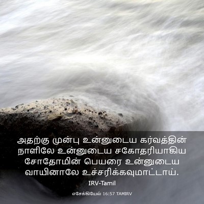 Picture 03 - எசேக்கியேல் 16:57 TAMIRV - அதற்கு முன்பு - Bible Verse Picture