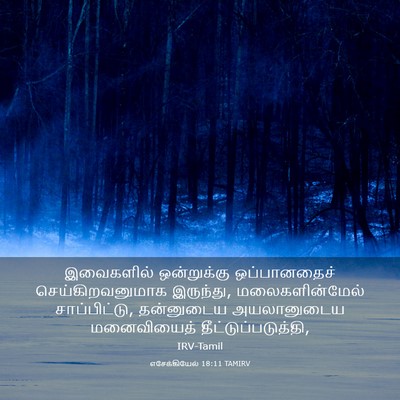 Picture 03 - எசேக்கியேல் 18:11 TAMIRV - இவைகளில் - Bible Verse Picture
